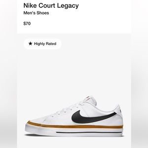 Men’s Nike Court Legacy! Size 8.5